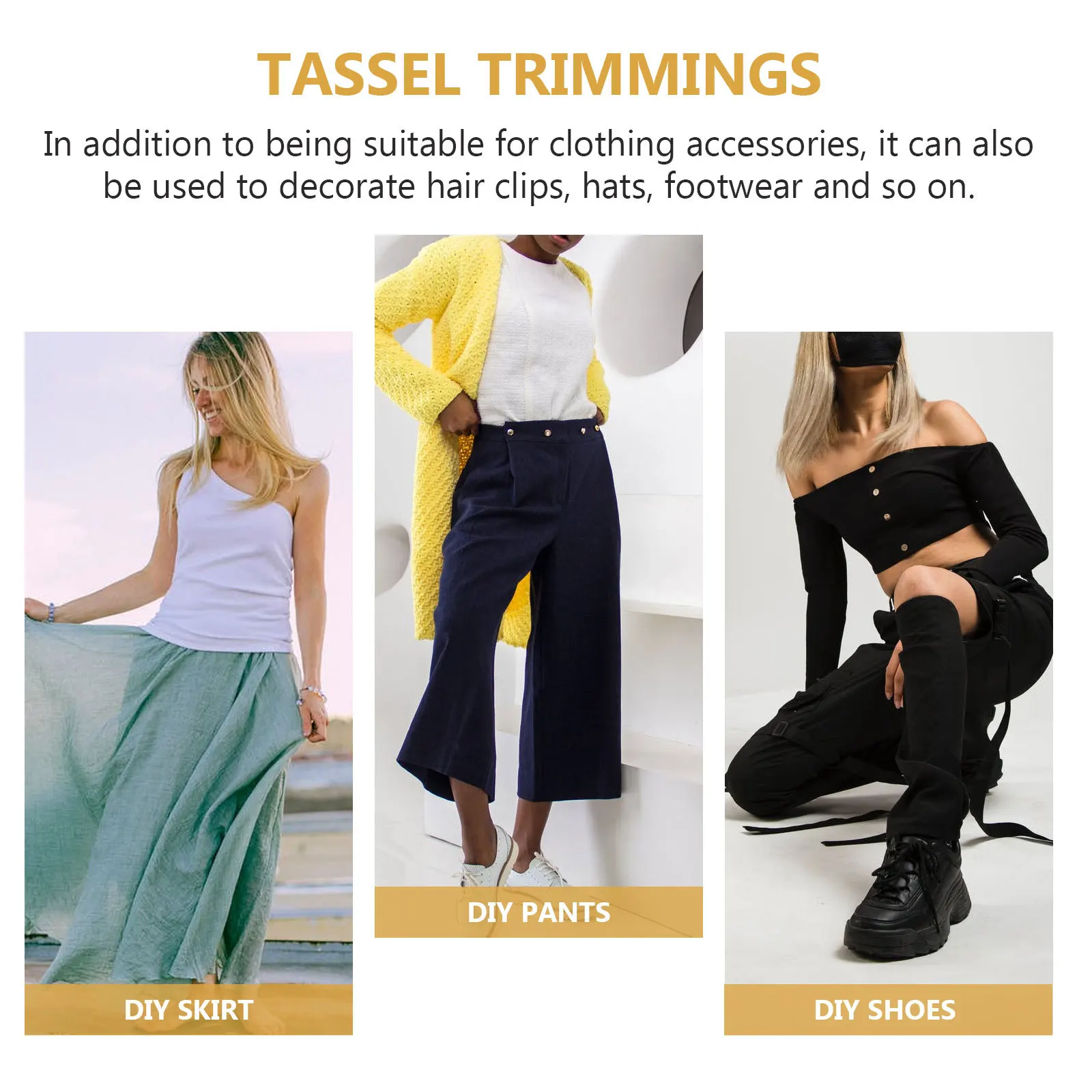 1 шт. лента с бахромой для декорирования одежды и подарков