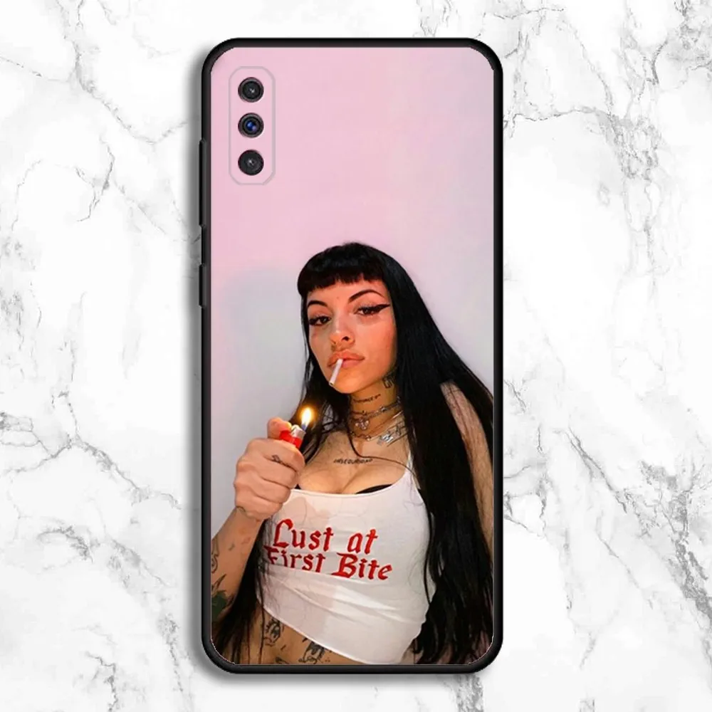 Cazzu Rapper Phone Case For Samsung Galaxy A13,A21s,A22,A31,A32,A52,A53,A71,A80,A91 Soft Black Phone Cover