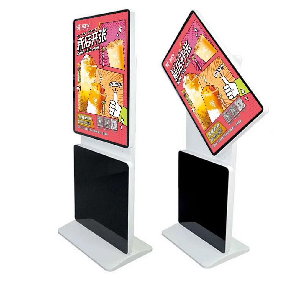 

49 Inch Interactive Rotation Touch LCD Screen Display Free Floor Stand Digital Touch Screen Information Kiosk