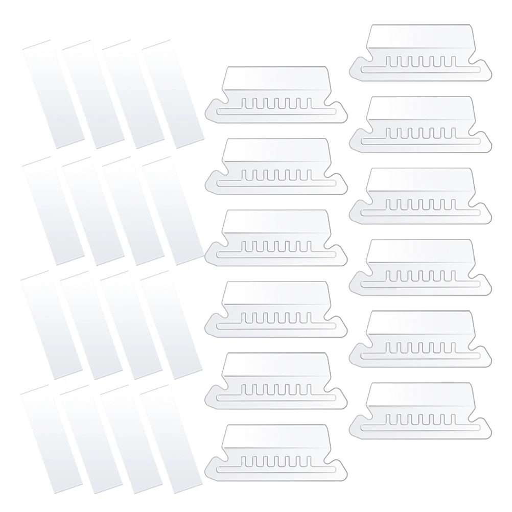 1 set 1 Set Pvc File Folder Hanging Folder Tabs Classification Index Tab For Office Hotel Archives Document Organizer Binder