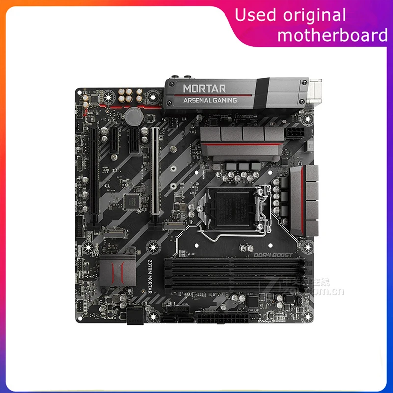 

Used LGA 1151 For Intel Z370 Z370M MORTAR Computer USB3.0 SATA3 Motherboard DDR4 64G Desktop Mainboard