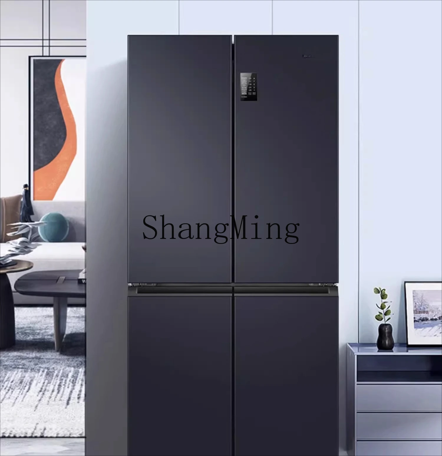 ZYY cross folio four doors embedded in first-class energy efficiency frost-free household refrigerator