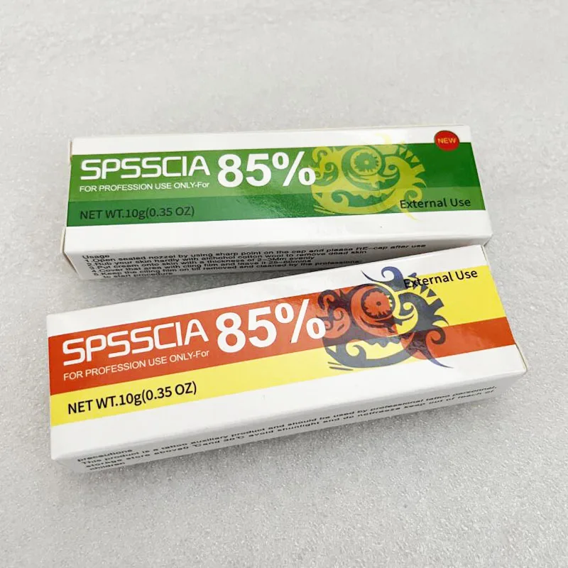 

2023 New Arrival 85% Spsscia Tattoo Cream Before Permanent Makeup Piercing Eyebrow Lips Body Skin