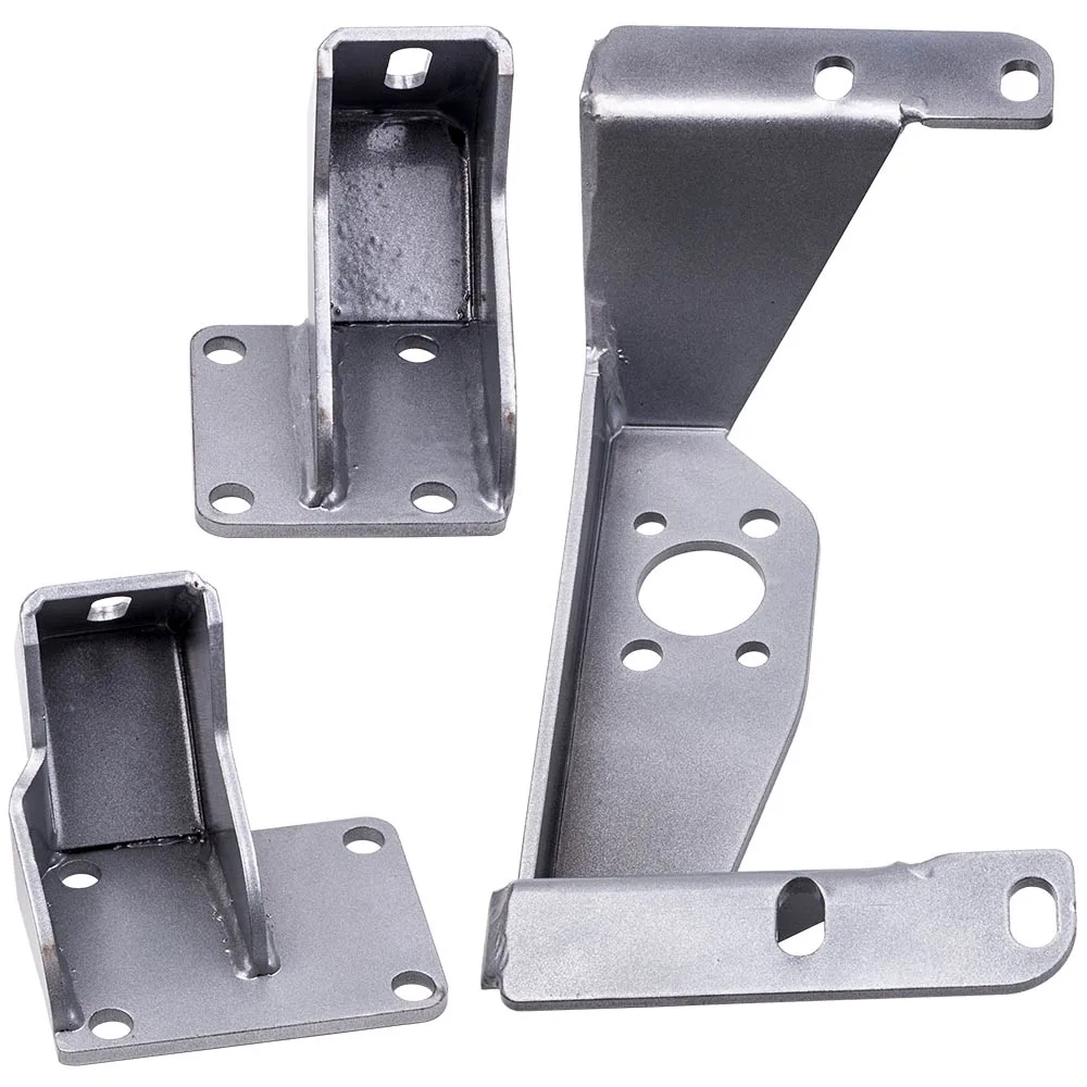 

3 Pcs Engine Swap Motor Mount Bracket for Nissan 240SX 1989 1990-1998 1JZ 2JZ for 240sx 1jz 2jz gte s13 s14 1989-1998