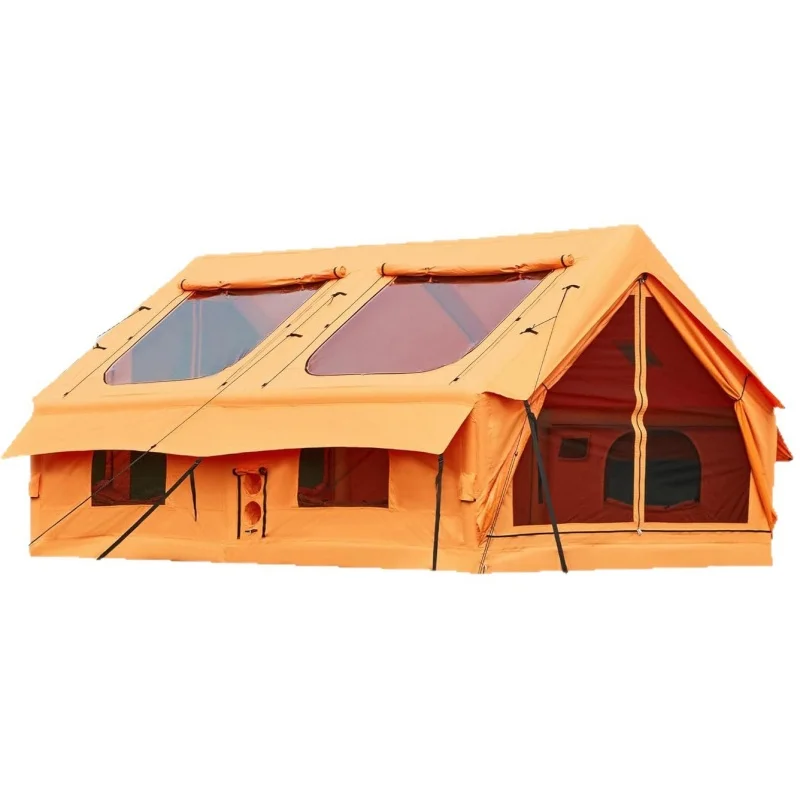 

Luxury outdoor cotton inflatable tent, suitable for family camping