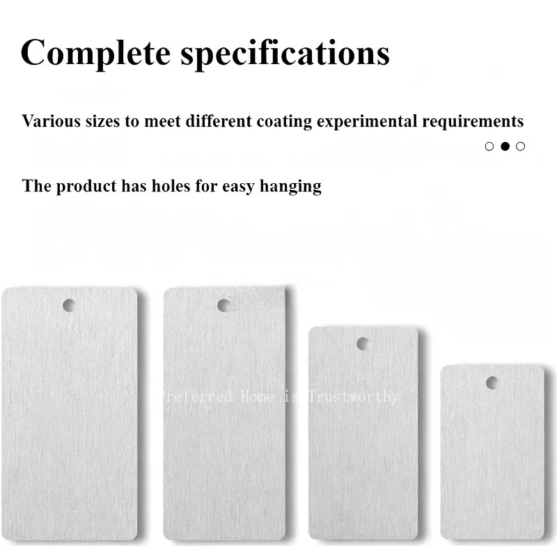 Suitable for 0.3mm Tinplate Test Panel, Paint & Powder Coating Spray Test Iron Sheet, Color Testing Plate