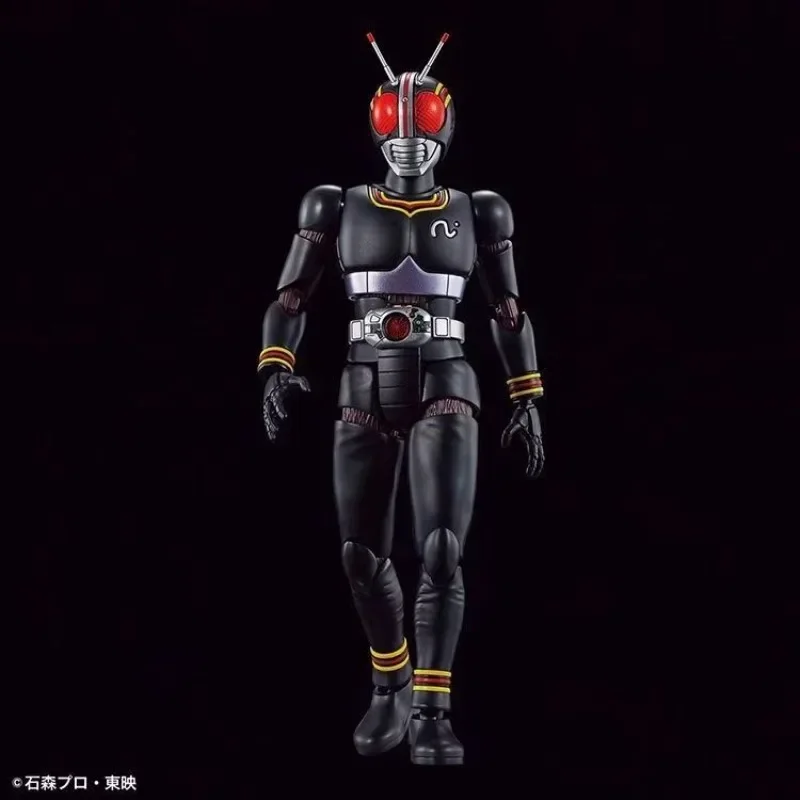 In Stock Original Bandai Figure-rise Standard MASKED RIDER BLACK Anime Action Figure PVC Model Collection Ornament Toys Gifts