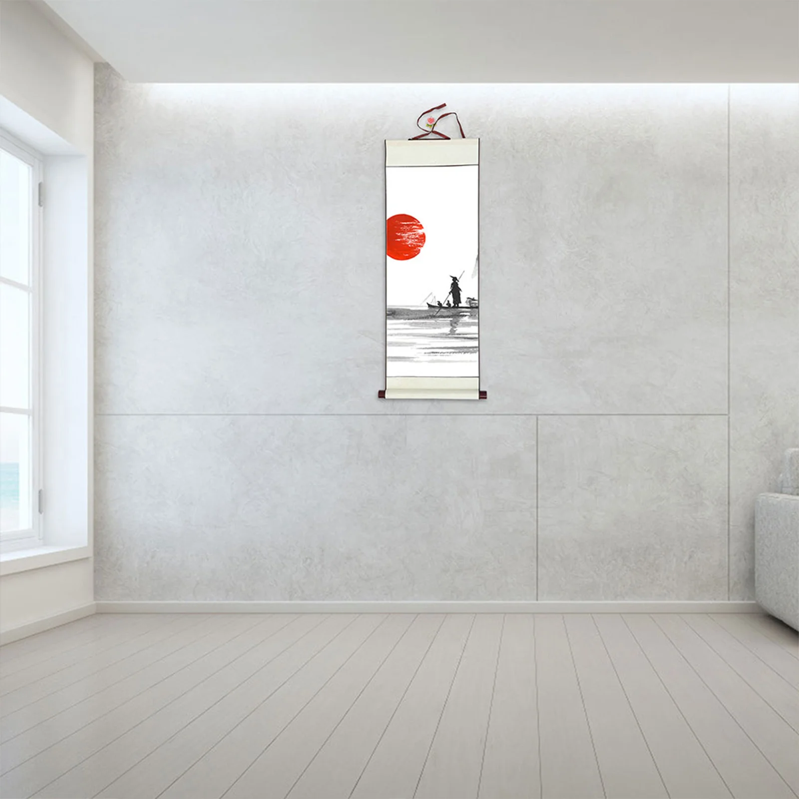 

2pcs Blank Hanging Scroll Chinese Calligraphy Xuan Paper Art Painting Wall Scroll For Calligraphy Painting Writing Practice