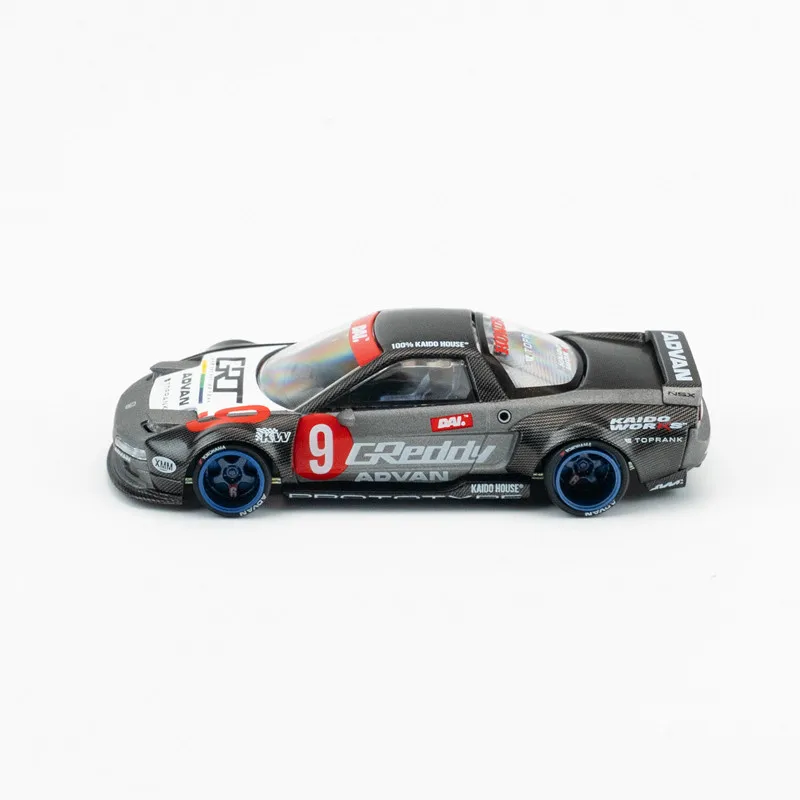 In stock.1:64 Kaido House NSX Test Car Spec V1 alloy miniature simulation car model. Car figurine,suitable as a gift for friends