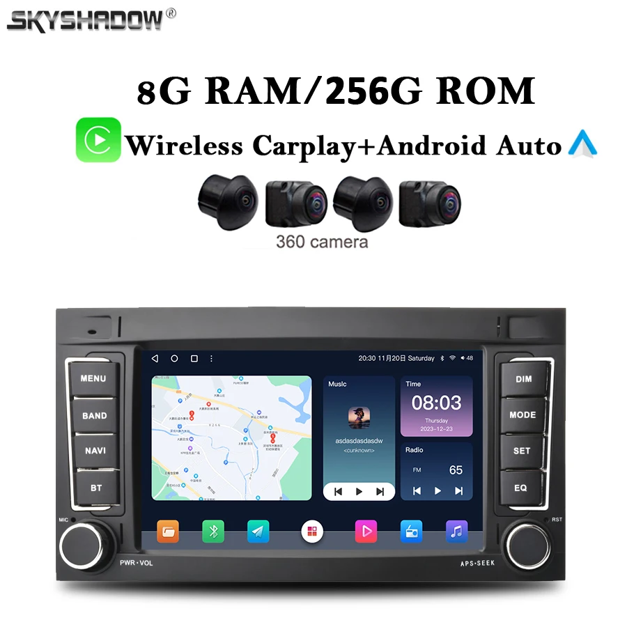 Carplay Auto Android 13.0 8G+256G 7