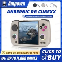 ANBERNIC RG CUBEXX Handheld Game Console 3.95''IPS Screen Linux System Video Output WiliWili Ebook Reader Multi-function Console