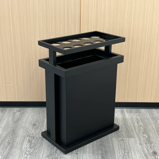 Professional stainless steel umbrella stand for hotels at favorable prices