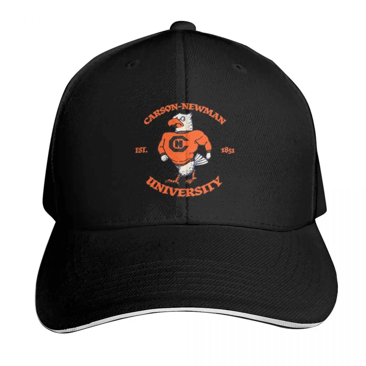 Carson-Newman Retro Baseball Cap Streetwear Hip Hop Trendy Vintage Retro Embroidered Lightweight Packable