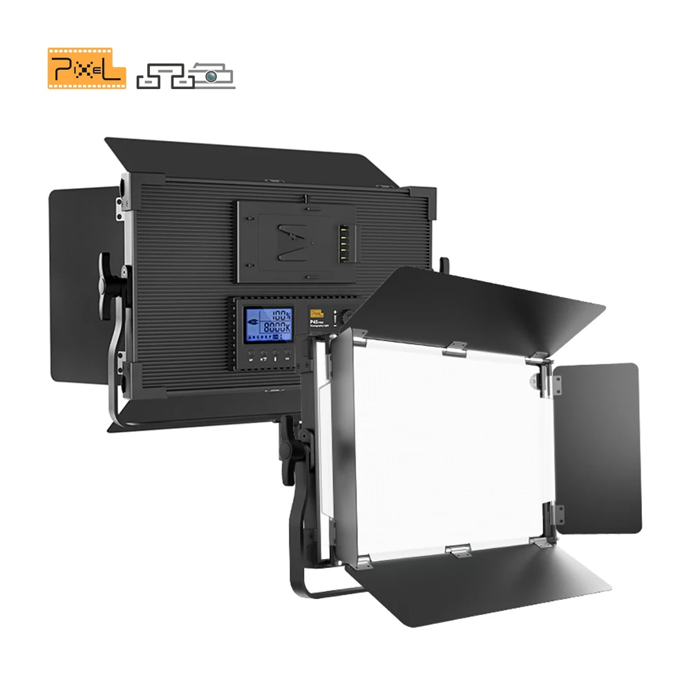 Pixel P45pro Photo Studio Light Photography Professional Fill Lights 3000K-8000K High CRI for YouTube Tik Tok Live