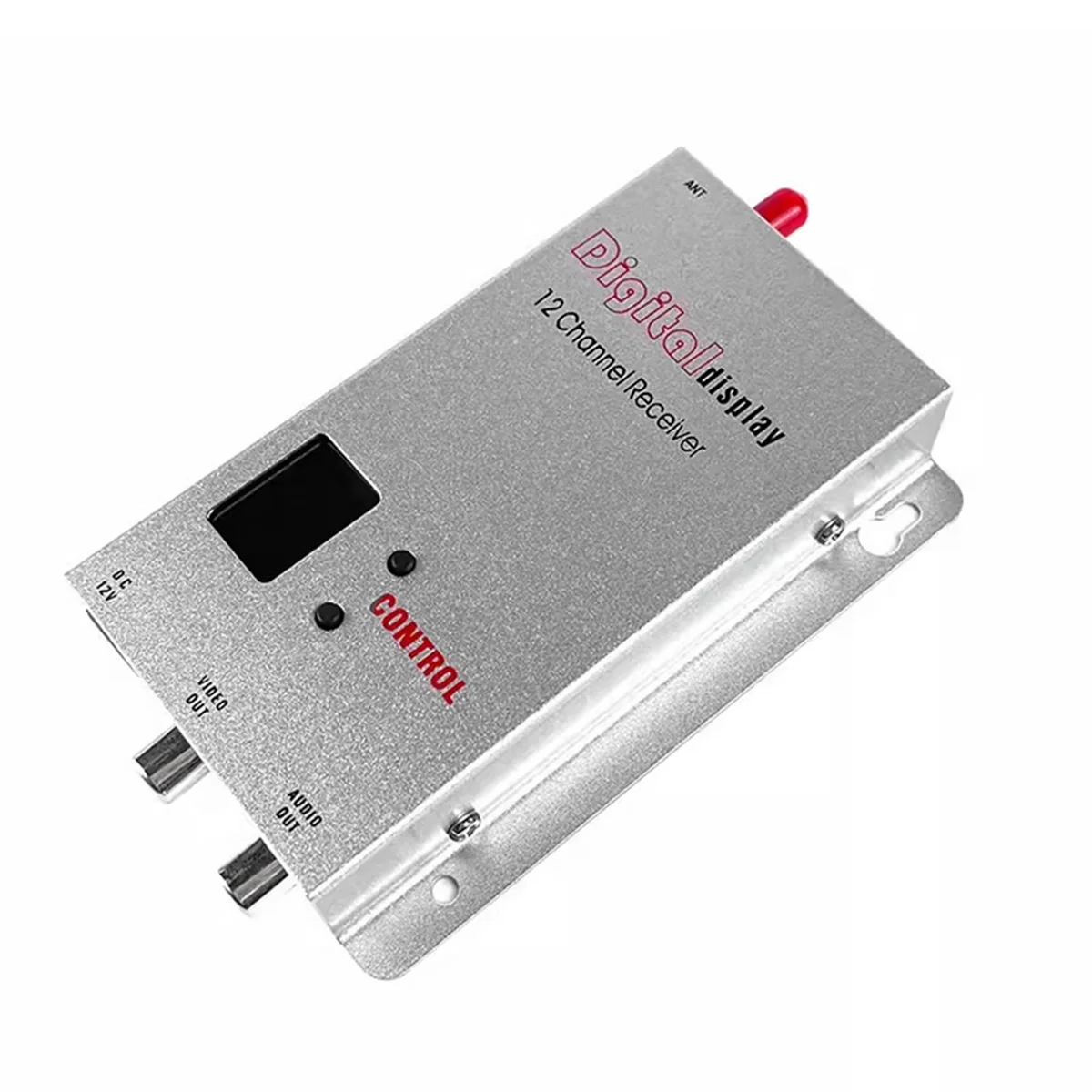 FPV 1.2G 1.6W VTX الارسال 8CH + 1.2G 1.5W 12CH VRX استقبال + 2xهوائي 0.1mW/25mW/800mW/1600mW لطائرة بدون طيار FPV طويلة المدى