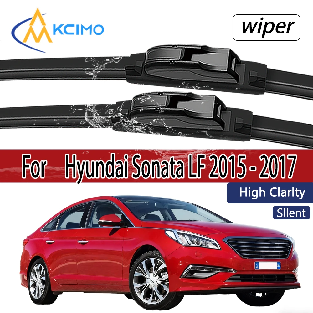 Für Hyundai Sonata LF 2015 - 2017 2016 Frontscheibenwischerblätter 2 Stück Windschutzscheiben-Fenster-Zubehör