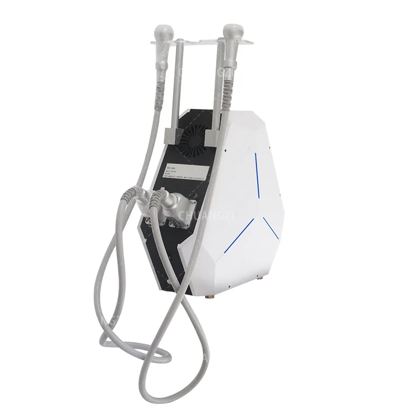 New 2Handles Technology Portable Cryo T Shock Slimming Machine Face Body Cryo Skin Cooling Device Professional T Shock Skin Cool