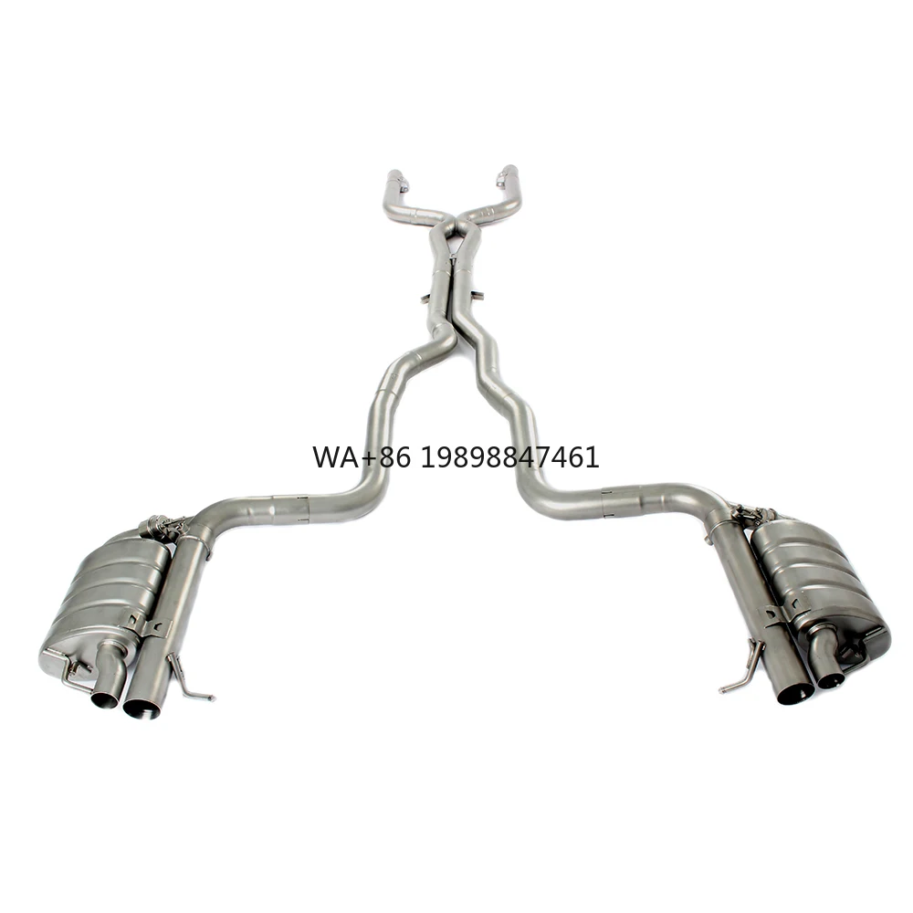 

Performance Stainless Steel Full Set Valvetronic Exhaust System for Mercedes Benz C63 W205
