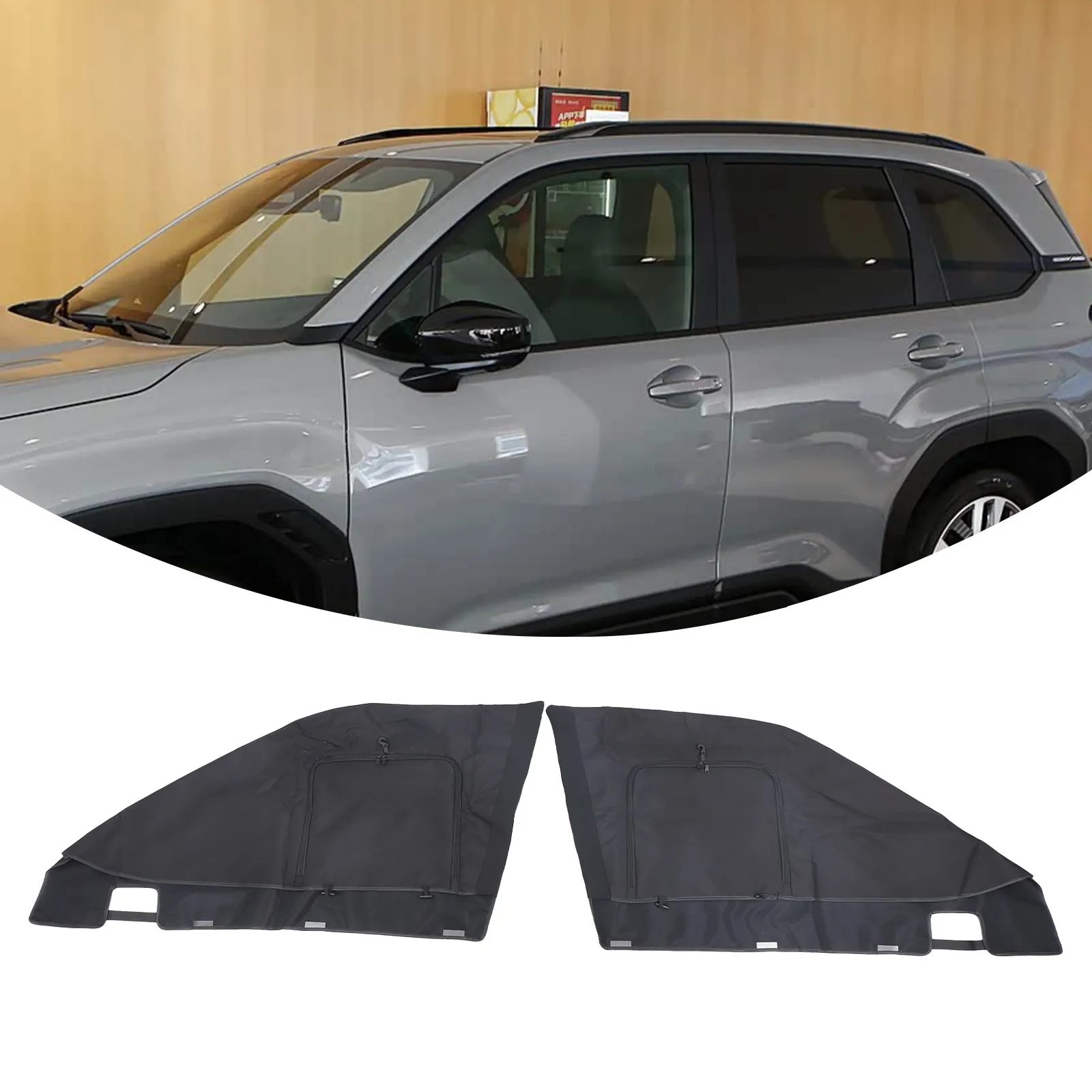 Waterproof Outdoor Car Window Camping Anti Bug Insect Cover For Subaru Forester 2025-2027 Window Anti Insect Shield Cover Case