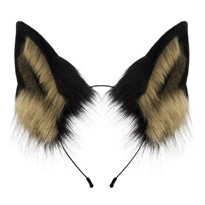 Wolf Dog Dress Up Costume Halloween Animal Costume Animal Ears Headband Animal Tail for Girl Cosplay Accessories Halloween Party