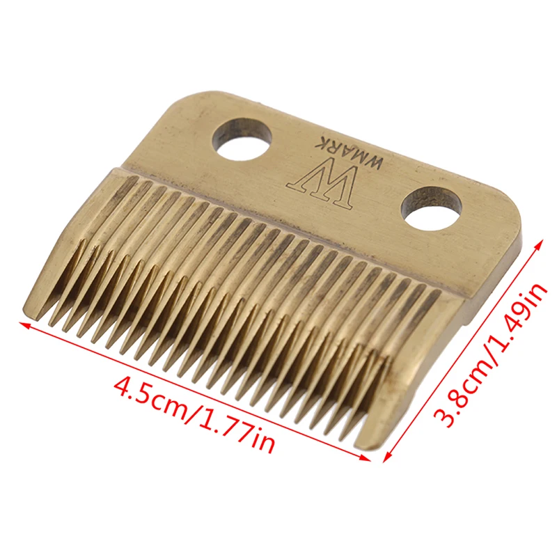 Blade Carton Steel Accessories Golden For Choice Golden Screws Hair Trimmer Replacement Movable Blade Professional Hair Clipper