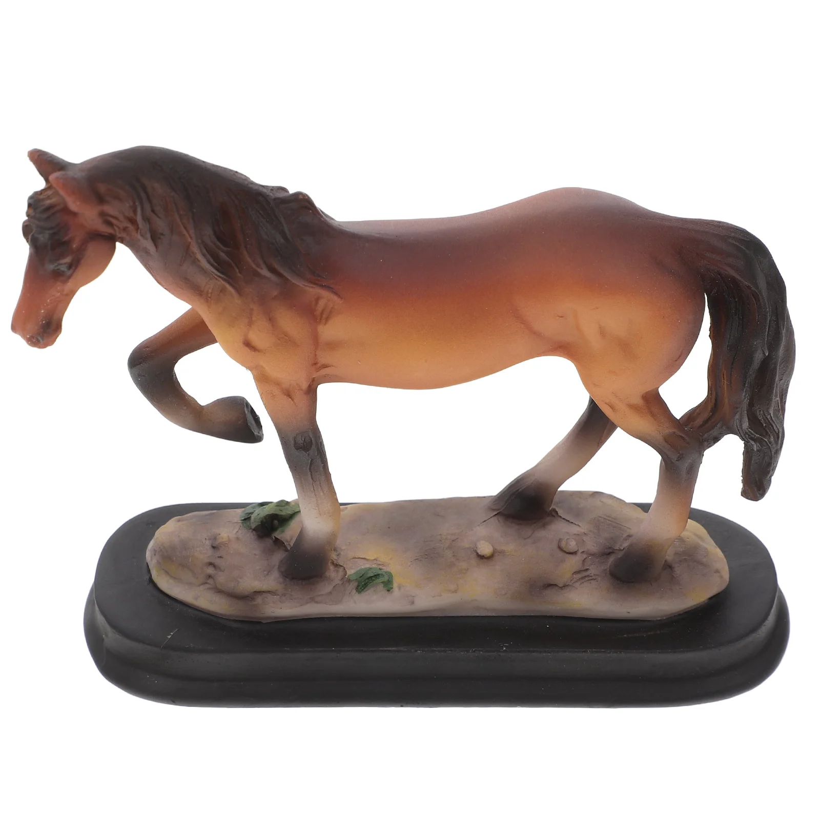 

Horse Resin Statue Home Decor Decorative Decorate Figurines for Adults Cute Craft Kids Decoration