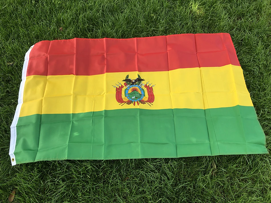 Bandera nacional de Bolivia – Poliéster resistente exterior - imagen 5