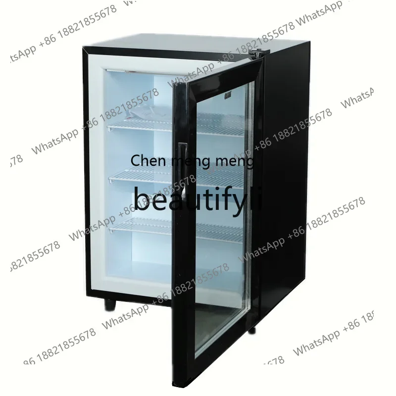 AB02  Transparent Glass Door Store Quick Frozen Ice Cream Cabinet Durian Cabinet Display Freezer Freezer
