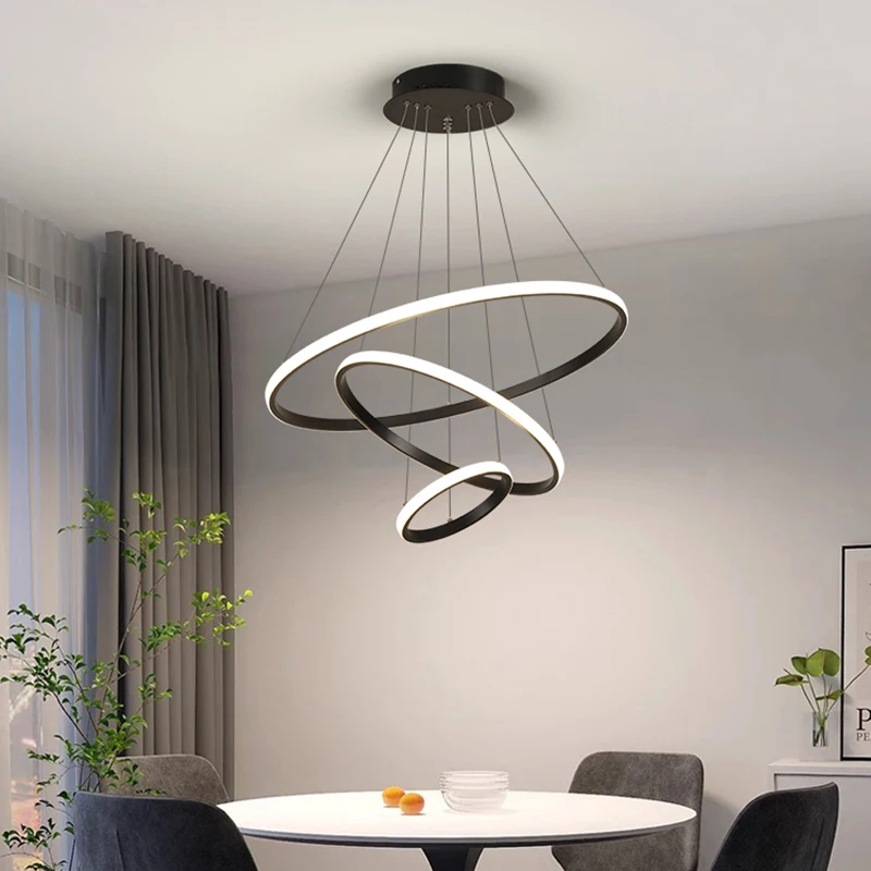 Moderne LED Esszimmer Anhänger Lichter Nordic Esstisch Decke Kronleuchter Wohnzimmer Schlafzimmer Lampe Hause Innen Dekor Leuchten