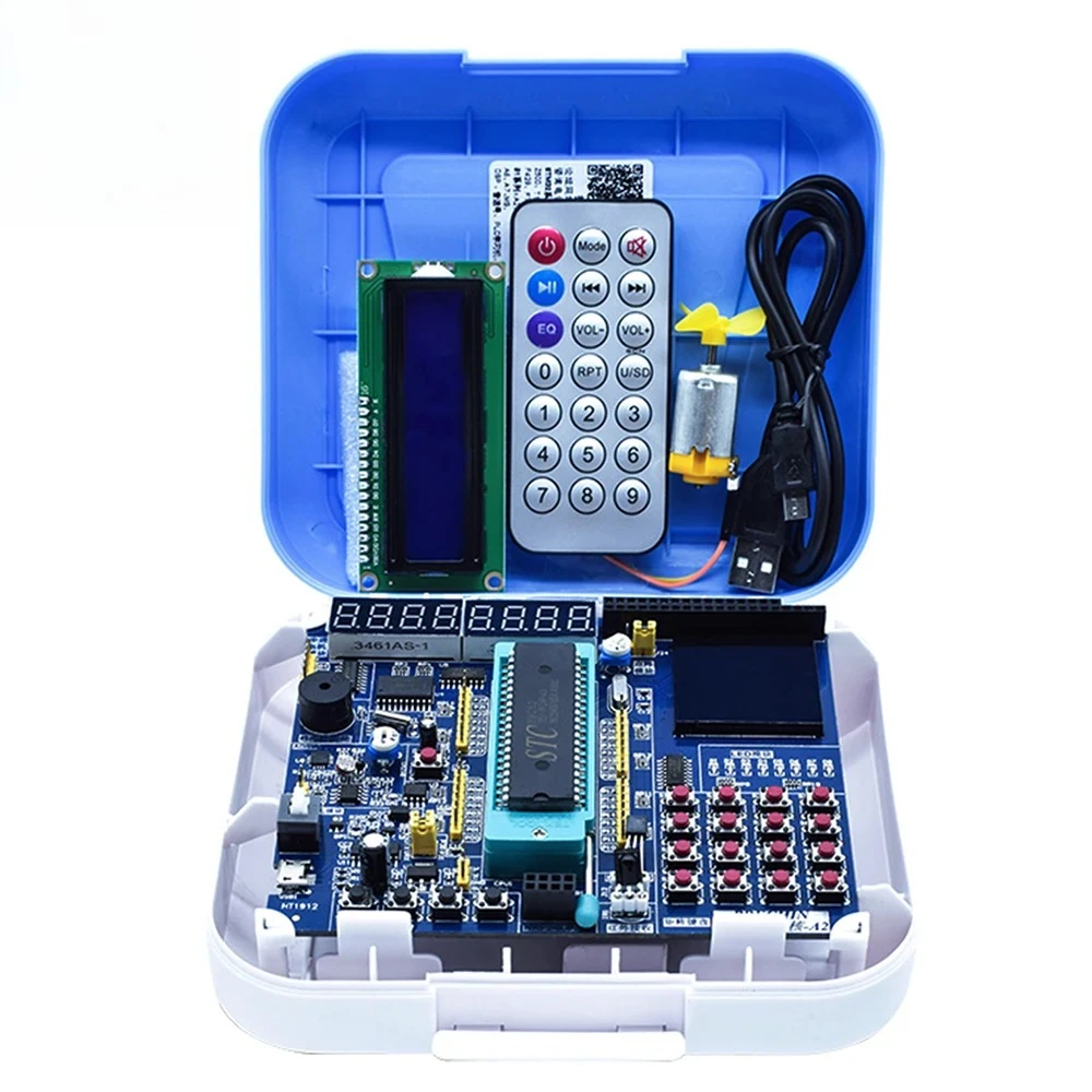 stc89c52-controller-32-64-bit-operating-system-microcontroller-experiment-boardc51-development-board-lcd1602-8051-mcu