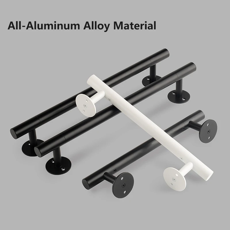 400mm Long Barn Door Handles Metal Gate Pull Handles Black Garage Shed Door Handles White Sliding Door Handle Interior Closet Do