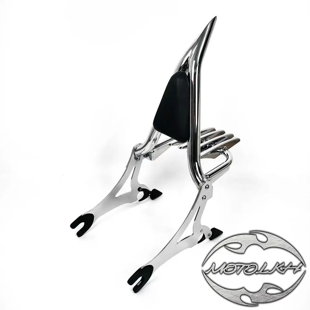 Bagażnik na oparcie pasażera Sissy Bar dla Indian Chief Dark Horse Springfield Vintage Classic Challenger Chieftain 14up — zdjęcie 4