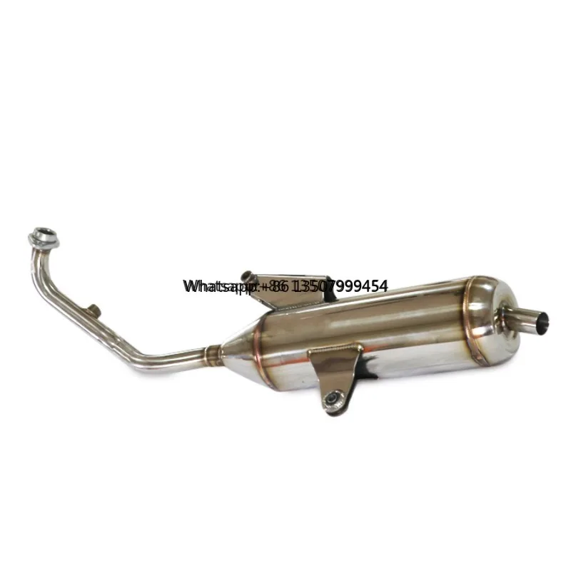 

Universal Silver Stainless Steel 304 Mirror-Polished Exhaust Muffler ISO 9001 Certified Cygnus-X for Exhaust