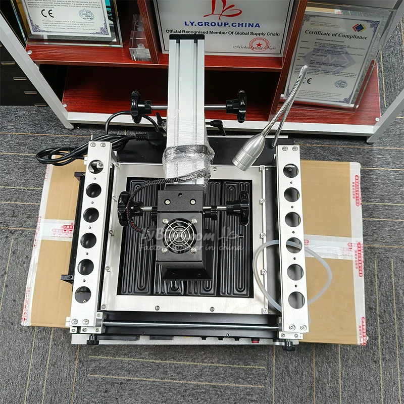 ACHI IR pro SC 2800 واط الأشعة تحت الحمراء بغا محطة إعادة العمل لحام PCB اللوحة الأم رقاقة تجديد آلة إصلاح للإلكترونيات