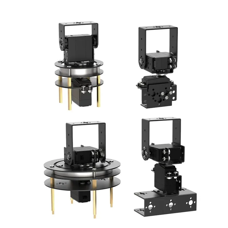 2 Dof Robot Metal Rotating Platform Programmable Electric Pan/Tilt Manipulator Horizontal And Vertical Rotation Robot DIY Kit