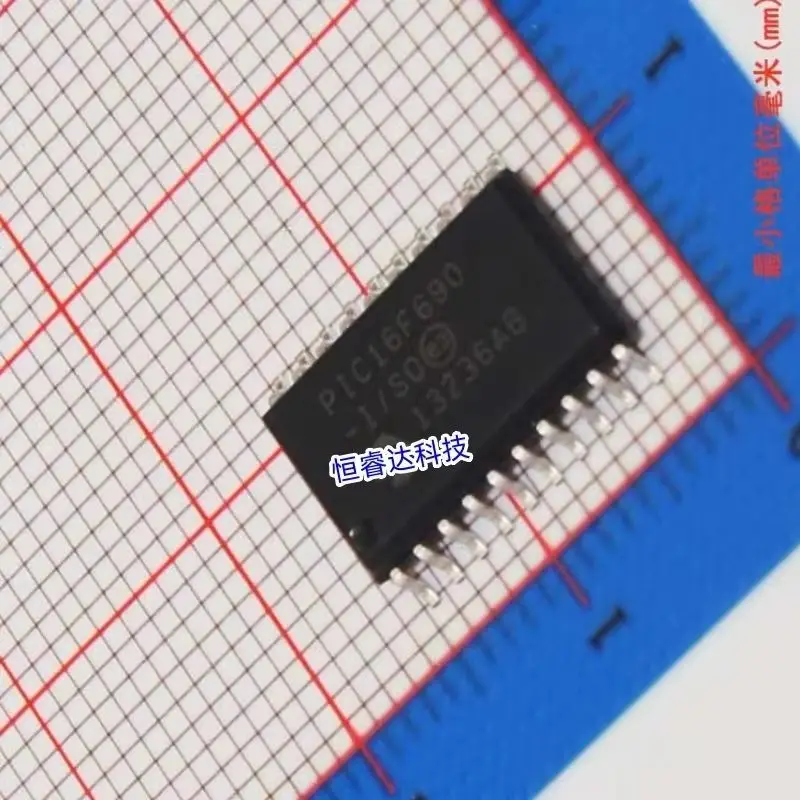 Free Shipping 100% NEW 10-50p/lot PIC16F690-I/SO PIC16F690 16F690 IC SOP20 In Stock Can order