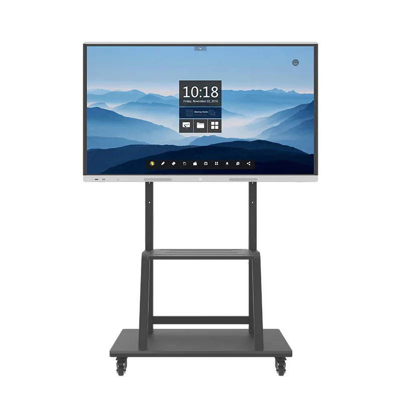 Customized Size Smart Touch Interactive Digital Whiteboard 65 75 85 Inch Touch Screen Advertising Player