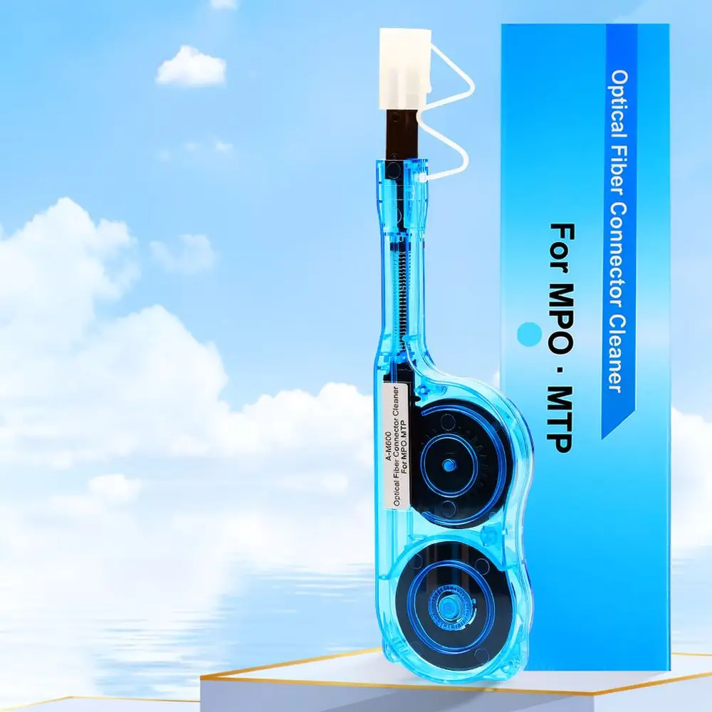 Optical Connector Cleaning Pen For SC FC ST Adapter One Click Cleaner Tool Compact Fiber Maintenance Device For Engineers