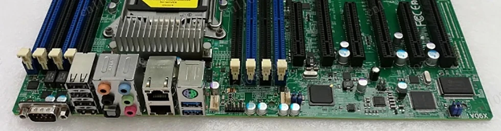 X9DAI Dual Socket Server Motherboard LGA2011 PCI-E 3.0 SATA3 Support ECC Memory High Stability Server Mainboard