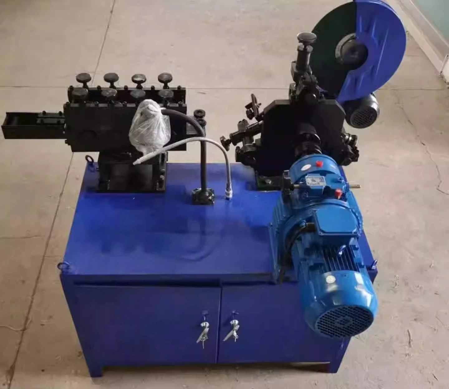 Prestressed Bridge Channel Forming Machine Metal Corrugated Pipe Making Machine Prestressed Spiral Double Wave Control Pipe