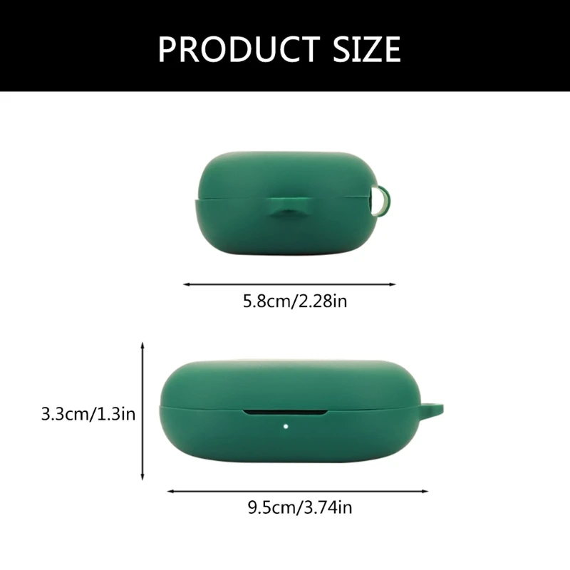 Funda para auriculares Breezy, funda silicona funda Carcasa protectora para auriculares, bolsa, envío directo