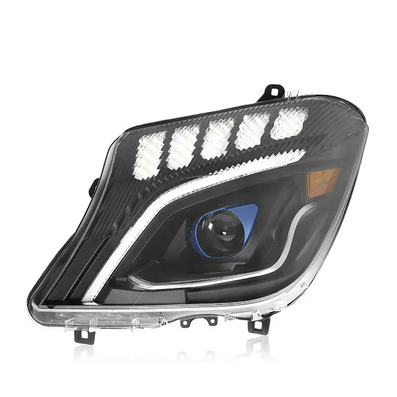 Car Headlight For Mercedes-Benz Sprinter w906 Headlight 2014-2018 Upgrade Modified to New DRL Dynamic Turn Signal LED Headlight