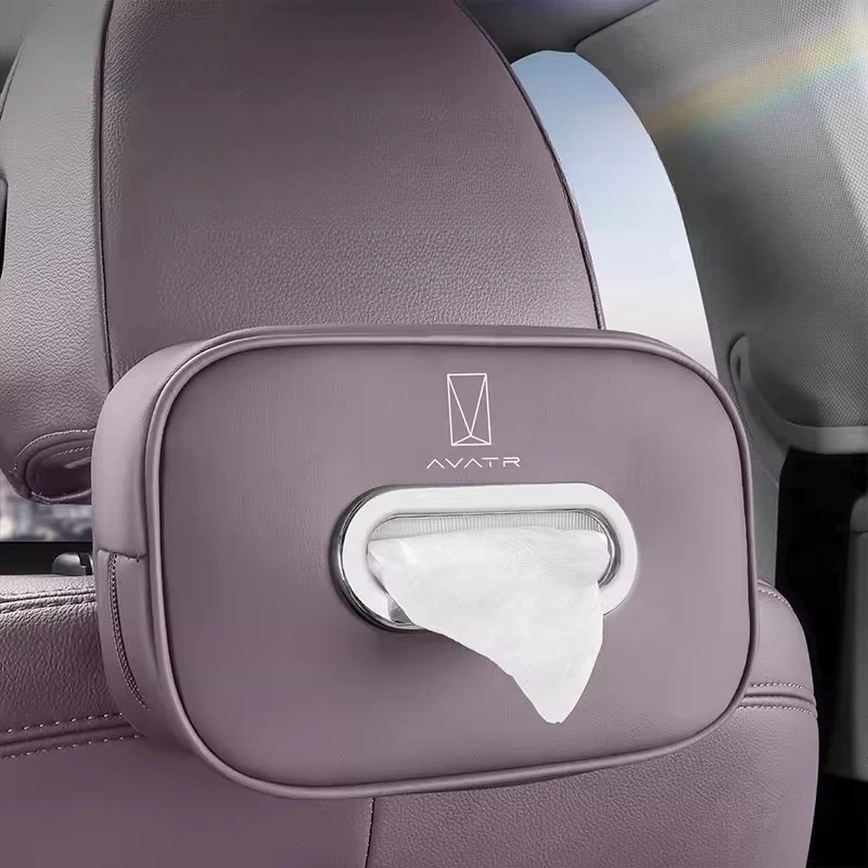 

Для Avatr 06/07/12/11 автомобильная коробка для салфеток, бумажный мешок, подвесные автомобильные принадлежности, украшение интерьера, общие автомобильные аксессуары, инструменты