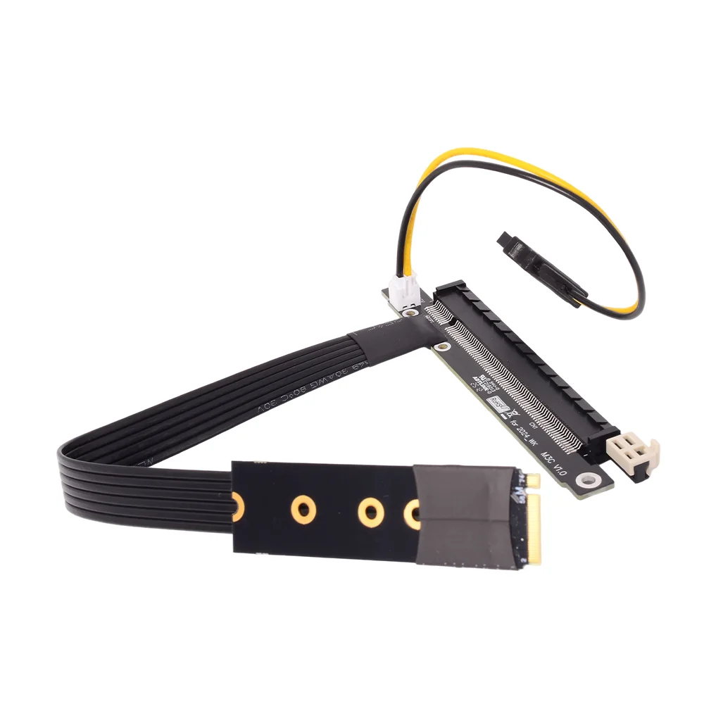 Riser M.2 NVMe naar PCI-E 3.0 / 4.0 x16 GPU-verlengkabel voor RTX3090 RX6800xt GTX RTX Mining NVIDIA AMD videokaartuitbreiding