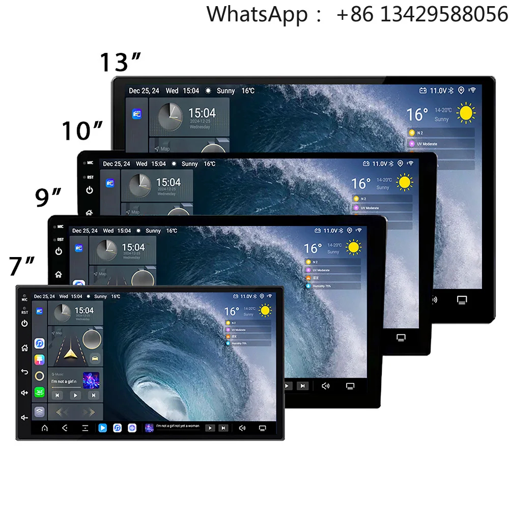 

Baidayu TS20 2K 7870 QLED Display Screen 12+512GB Car Radio Universal Android GPS Navigation Stereo Customized CarPlay DVD DSP