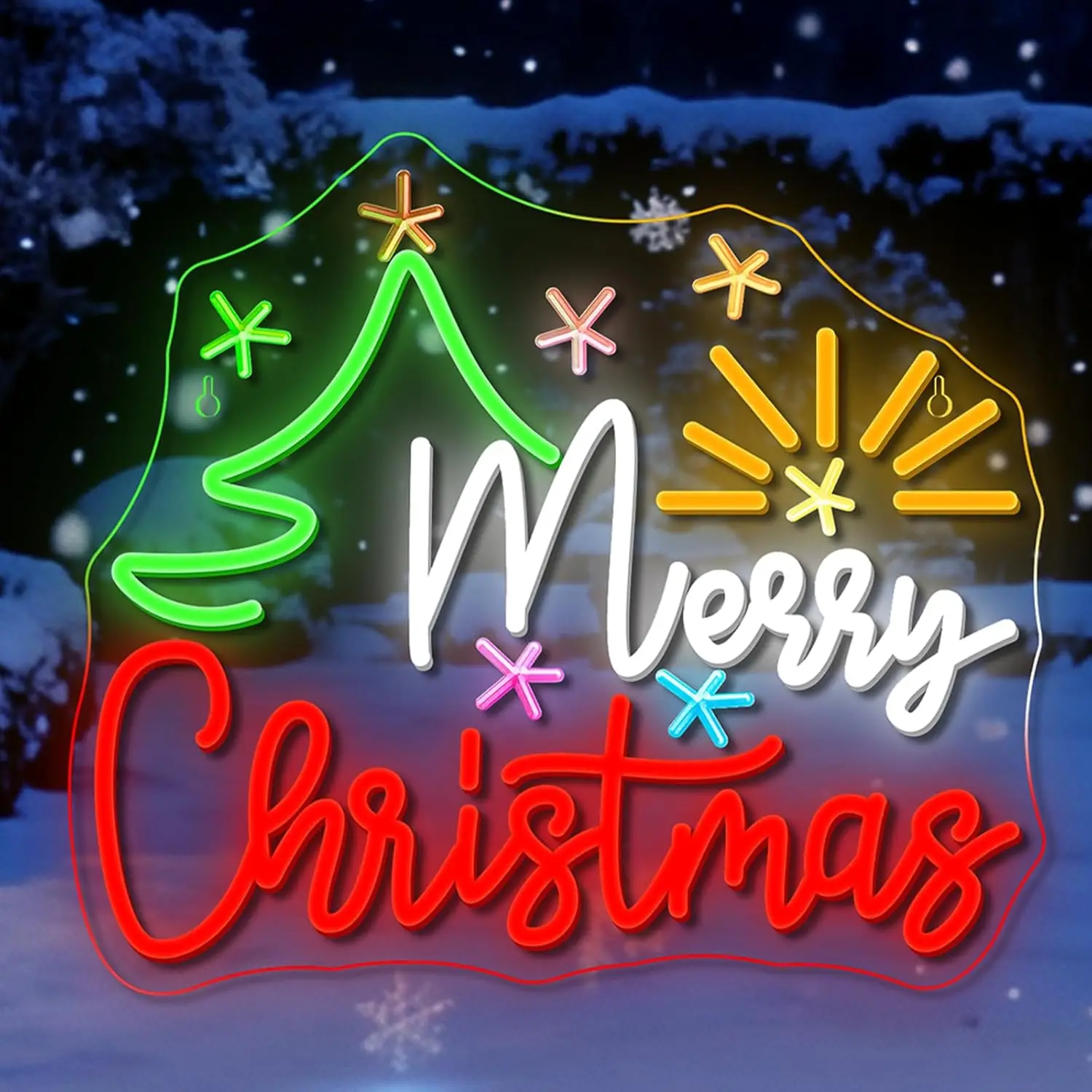 クリスマスツリー-led-ネオンサイン-調光可能な壁飾り-寝室、バー、パーティー用-usb電源-結婚式、自宅、新年に最適なギフト