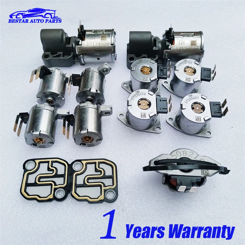 02E DQ250 DSG 6-Speed Transmission Valve Solenoids Kits 02E325025AJ 02E321371E For A3 Q3 Seat Touran Golf Passat