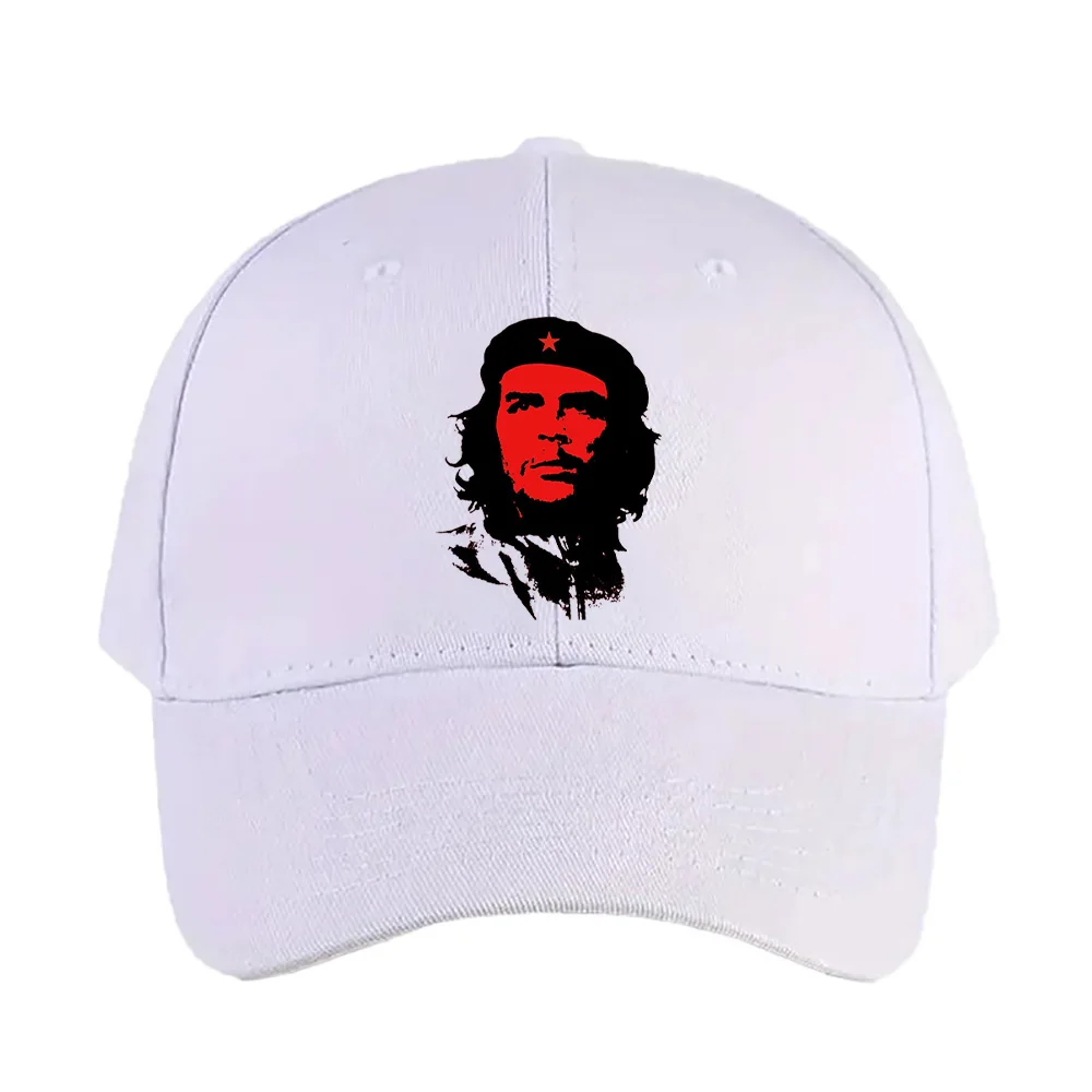 Che Guevara Communist Revolution Cap Summer Woman Man Baseball Cap Adjustable with Curved Brim Duckbill Cap Protection Sun Hats