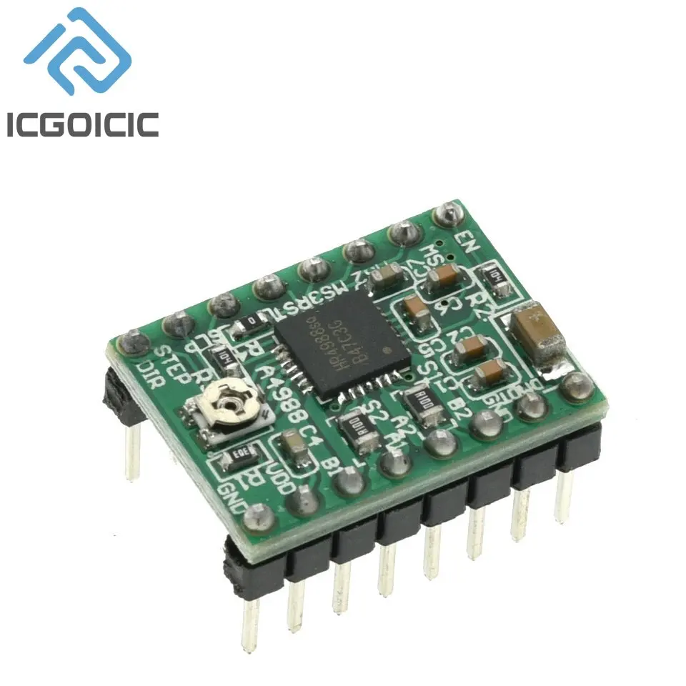 Reprap Stepper Driver A4988 DRV8825 Stepper Motor Driver Module +Heat Sink For 3D Printer