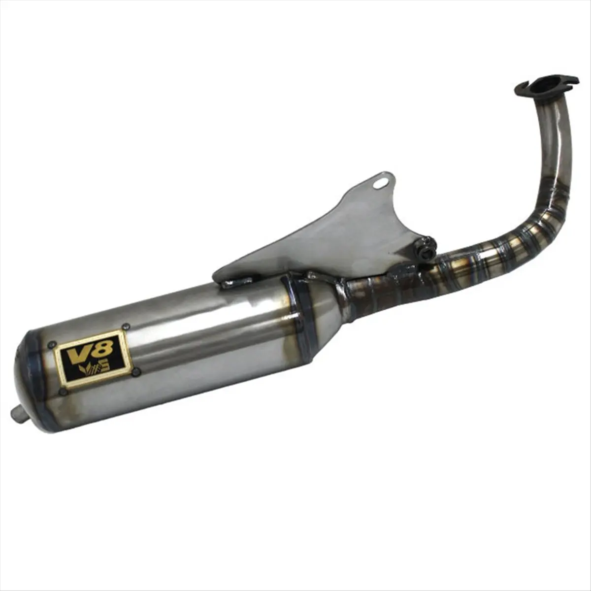 *ESTR Motorcycle Exhaust Pipe V8 Large Displacement for Jog V8 Exhaust System Modified Exhaust Pipe